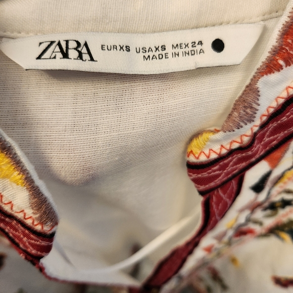ZARA cotton jacket with embroidery - Picture 6 of 6
